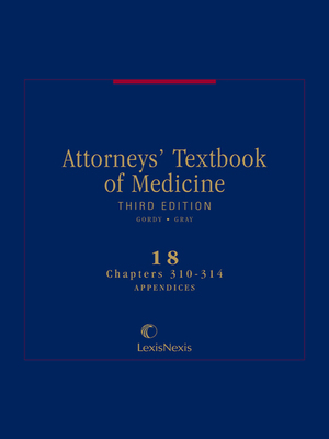 cover image of Attorneys' Textbook of Medicine